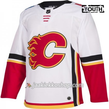 Lapsille NHL Calgary Flames Pelipaita Blank Adidas Valkoinen Authentic